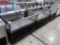 Amtekco refrigerated showcase w/ 3) glass sides