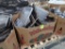 crate of misc- sheet pans, cooling racks, loaf pans, plastic pans, etc