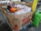 crate of charcoal briquets
