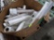 crate of rolls of plastic