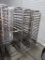 aluminum oven racks, on casters