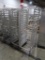 aluminum sheet pan racks, on casters