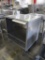 stainless demo cart w/ pull-out cutting board