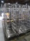 aluminum sheet pan racks, on casters, drip catchers