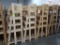 wooden merchandising racks