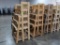 wooden merchandising racks