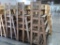wooden merchandising racks