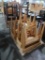 wooden tables