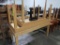 wooden tables