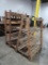 wooden merchandising racks
