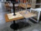 4) cafe tables