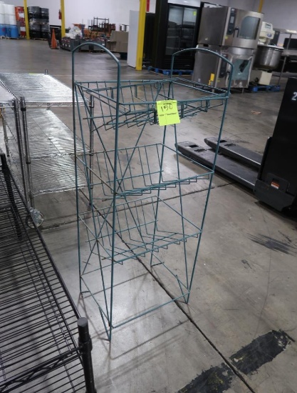 wire merchandising rack