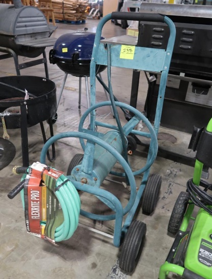 portable hose reel w/ 25' hose