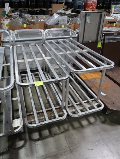aluminum stocking carts