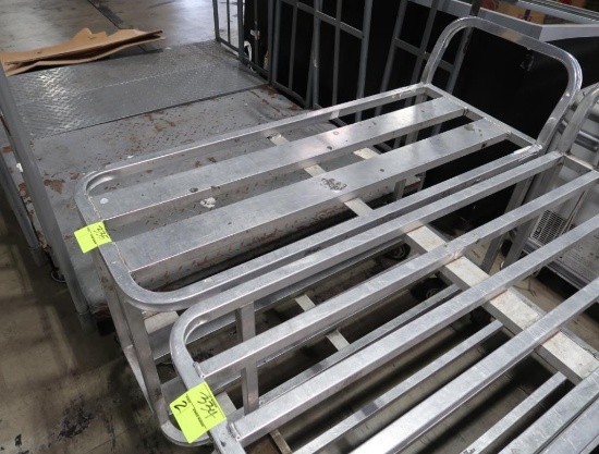 aluminum stocking cart