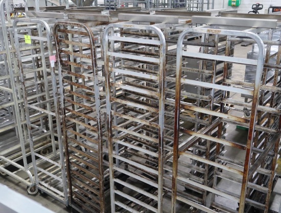 aluminum oven racks, side load