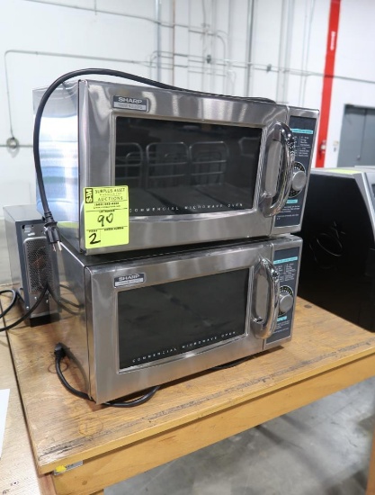 Sharp Commercial microwave ovens