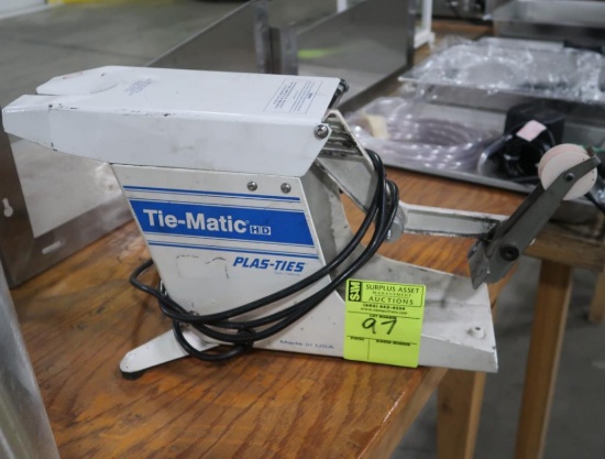 Plas-ties Tie-Matic machine