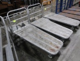 aluminum low flat carts