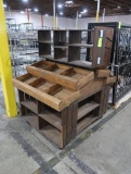 2-sided angled merchandiser