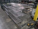 wire shelving merchandising racks