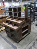 2-sided angled merchandiser