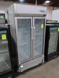 Premium Levella 2) glass door refrigerated merchandiser