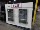 Leer ice merchandiser, 2-door