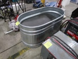 galvanized watering trough
