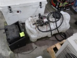 water pressure sprayer, 12v, w/ battery case