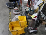 Hoover upright vacuum cleaner & mop bucket