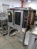 Hobart convection oven, on stand
