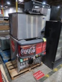 soda fountain w/ ice maker head