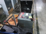 Battery-Mate 80 forklift/EPJ battery charger w/ wall shelf