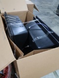 box of 4) plastic & 4) stainless 36