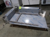 post-dishwasher stainless table, new