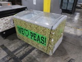 portable freezer showcase