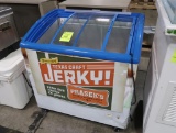 portable freezer showcase