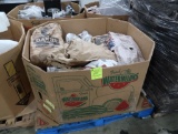 crate of charcoal briquets