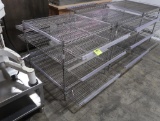 wire shelving merchandising racks
