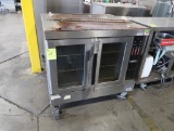 Hobart convection oven, on casters