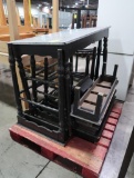 tables w/ galvanized tops