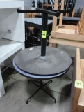 2) cafe tables