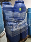 plastic barrels w/ screw-on lids