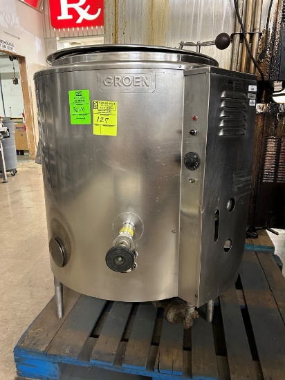 Groen 40 Gallon Gas Steam Kettle