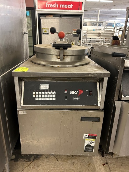 2019 BKI Gas Pressure Fryer