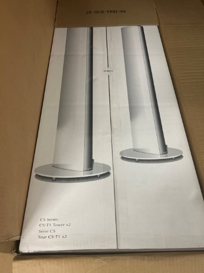New In Box Audica CS Series Tower Speakers