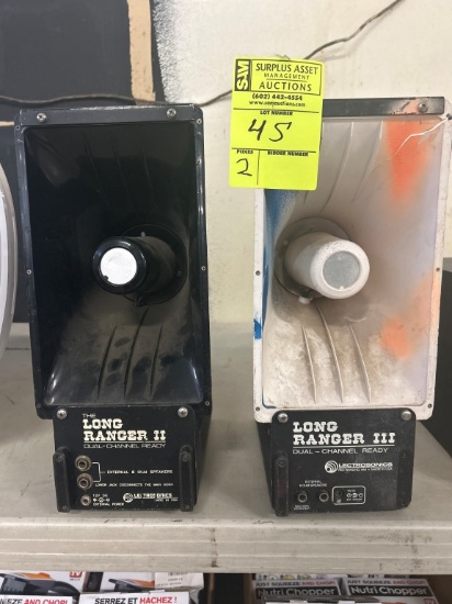 Long Ranger Dual Channel Speakers