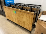 6ft Adjustable Slant Produce Merchandisers