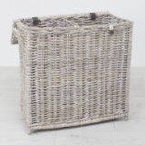 Maine Furniture Co Key Largo Rattan Lights Darks Laundry Basket